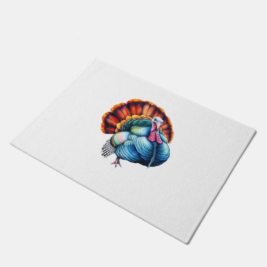 Levendig Turkije Pride Art Classic T-shirt Deurmat (Schuin)