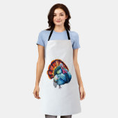 Levendig Turkije Pride Art Classic T-shirt Schort (Gedragen)