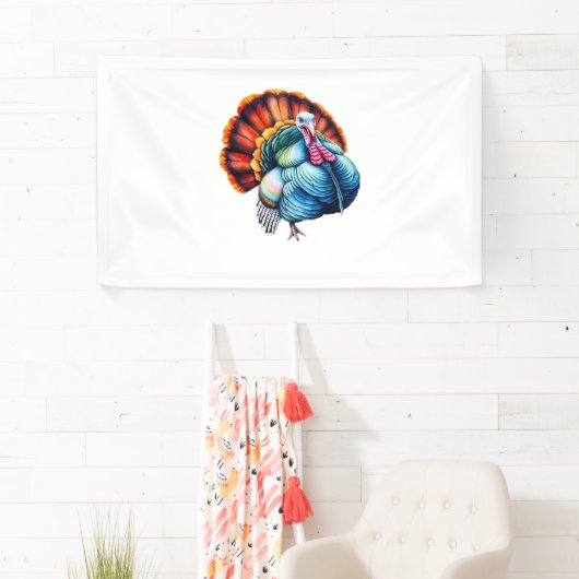 Levendig Turkije Pride Art Classic T-shirt Spandoek (Insitu)