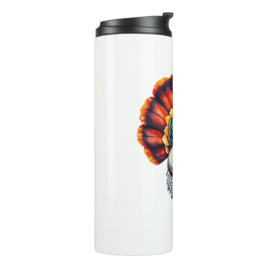 Levendig Turkije Pride Art Classic T-shirt Thermosbeker (Gedraaid links)