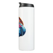 Levendig Turkije Pride Art Classic T-shirt Thermosbeker (Geroteerd rechts)