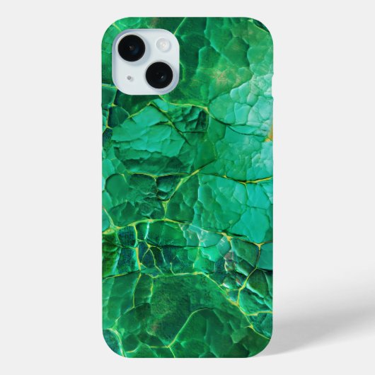 Levendig turquoise textuur patroon Case-Mate iPhone case (Achterkant)