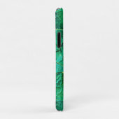 Levendig turquoise textuur patroon Case-Mate iPhone case (Achterkant/rechts)