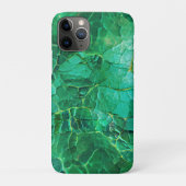 Levendig turquoise textuur patroon Case-Mate iPhone case (Achterkant)