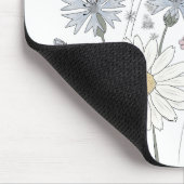 Levendig veld met wilde bloemen muismat (Hoek)