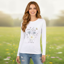 Levendig veld met wilde bloemen