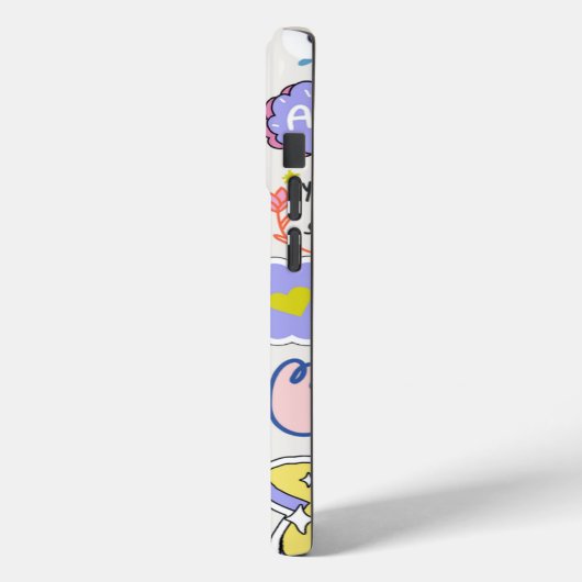 Levendig vertrouwen iPhone 15 Pro Hoesje (Achterkant / Links)