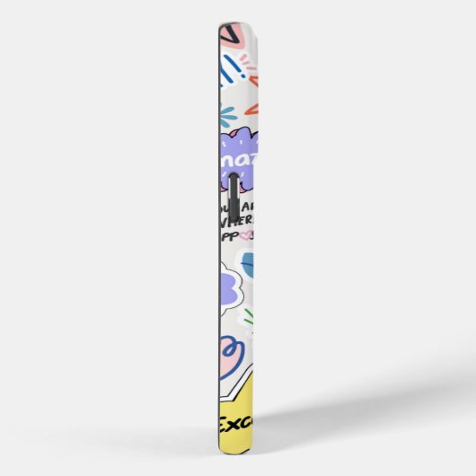 Levendig vertrouwen iPhone 15 Pro Hoesje (Achterkant / Rechts)