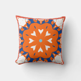 Levendig vet mediterraan geïnspireerd Sierkussen