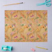 Levendig Vintage Bloemmotief Tissuepapier (Craft)