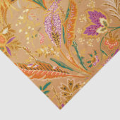 Levendig Vintage Bloemmotief Tissuepapier (Detail)