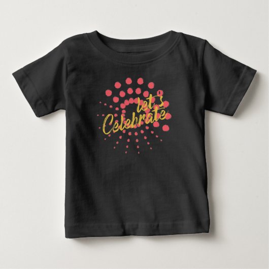 Levendig, vrolijk, leuk design van "Laten we feest (Voorkant)