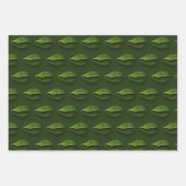 Levendig warm water op leder inpakpapier vel (Voorkant 3)