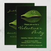 Levendig warm water op leder kaart (Voorkant / Achterkant)