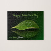 Levendig warm water op leder legpuzzel (Horizontaal)