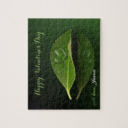 Levendig warm water op leder legpuzzel (Verticaal)