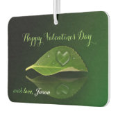 Levendig warm water op leder luchtverfrisser (Links)