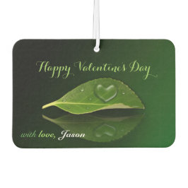 Levendig warm water op leder luchtverfrisser