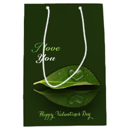 Levendig warm water op leder medium cadeauzakje