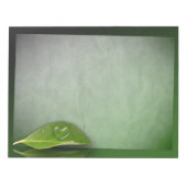 Levendig warm water op leder notitieblok (Voorkant)