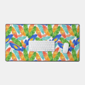 Levendig Waterverf Veerpatroon Bureaumat (Keyboard & Muis)