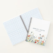 Levendig Wildflower Notitieboek (Binnen)