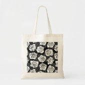 Levendig witte rozen tote bag (Voorkant)