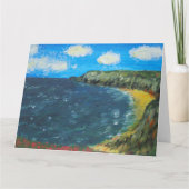 levendig zeegezicht kaart (Voorkant)