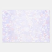 Levendig zilver en Lila Inpakpapier Vel (Voorkant 2)