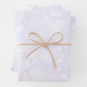 Levendig zilver en Lila Inpakpapier Vel (In situ)