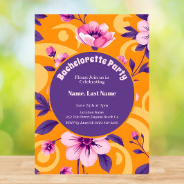 Levendig Zomer Bloem Patroon - Dopamine Dressing Kaart