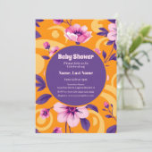 Levendig Zomer Bloem Patroon - Dopamine Dressing Kaart (Staand voorkant)