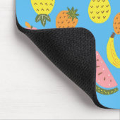 Levendig Zomerfruitpatroon Muismat (Hoek)
