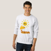 Levendig zomerzonneschijnontwerp trui (Voorkant volledig)