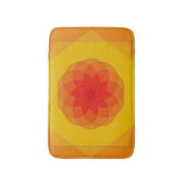 Levendig Zonneuitbarsting Design Badmat (Voorkant Verticaal)
