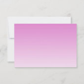 Levendige 30e Verjaardag Roze Glitters Glazuur Har Save The Date (Achterkant)