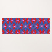 Levendige 3D Kleurrijke Digitale Ontwerp Yoga Mat (Achterkant (horizontaal))