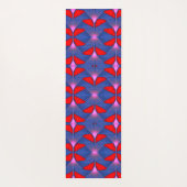 Levendige 3D Kleurrijke Digitale Ontwerp Yoga Mat (Achterkant)