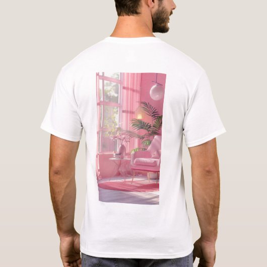 Levendige 4K resolutie Real Scene T-shirt (Achterkant)