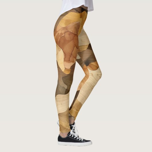 Levendige aangepaste Spandex Compressie Leggings (Rechts)