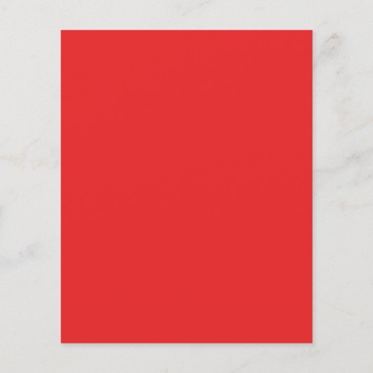 Levendige aardbei flyer (Achterkant)