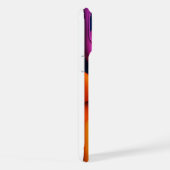 Levendige Abstracte 3D-vormen iPhone Hoesje (Rechterkant)