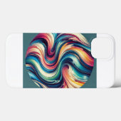 Levendige Abstracte Art Phone Case (Achterkant (horizontaal))