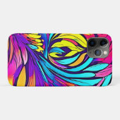Levendige Abstracte Bloemen Case-Mate iPhone Case (Achterkant (horizontaal))