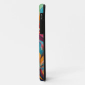 Levendige Abstracte Bloemen Telefoonhoes Case-Mate iPhone Case (Achterkant/links)
