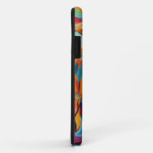 Levendige Abstracte Bloemen Telefoonhoes Case-Mate iPhone Case (Achterkant/rechts)