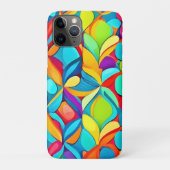 Levendige Abstracte bloemenexplosie Case-Mate iPhone Case (Achterkant)