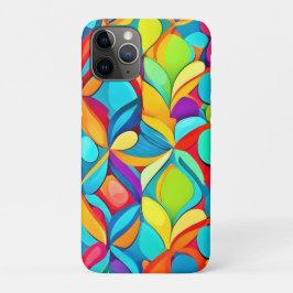 Levendige Abstracte bloemenexplosie Case-Mate iPhone Case