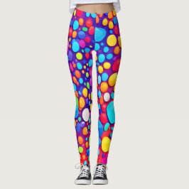 levendige Abstracte caleidoscoop Leggings