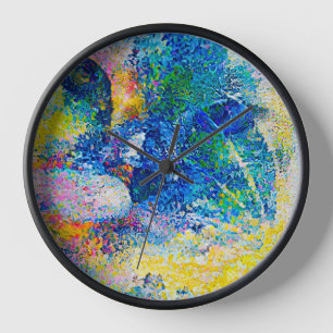 Levendige Abstracte Cat Art Print